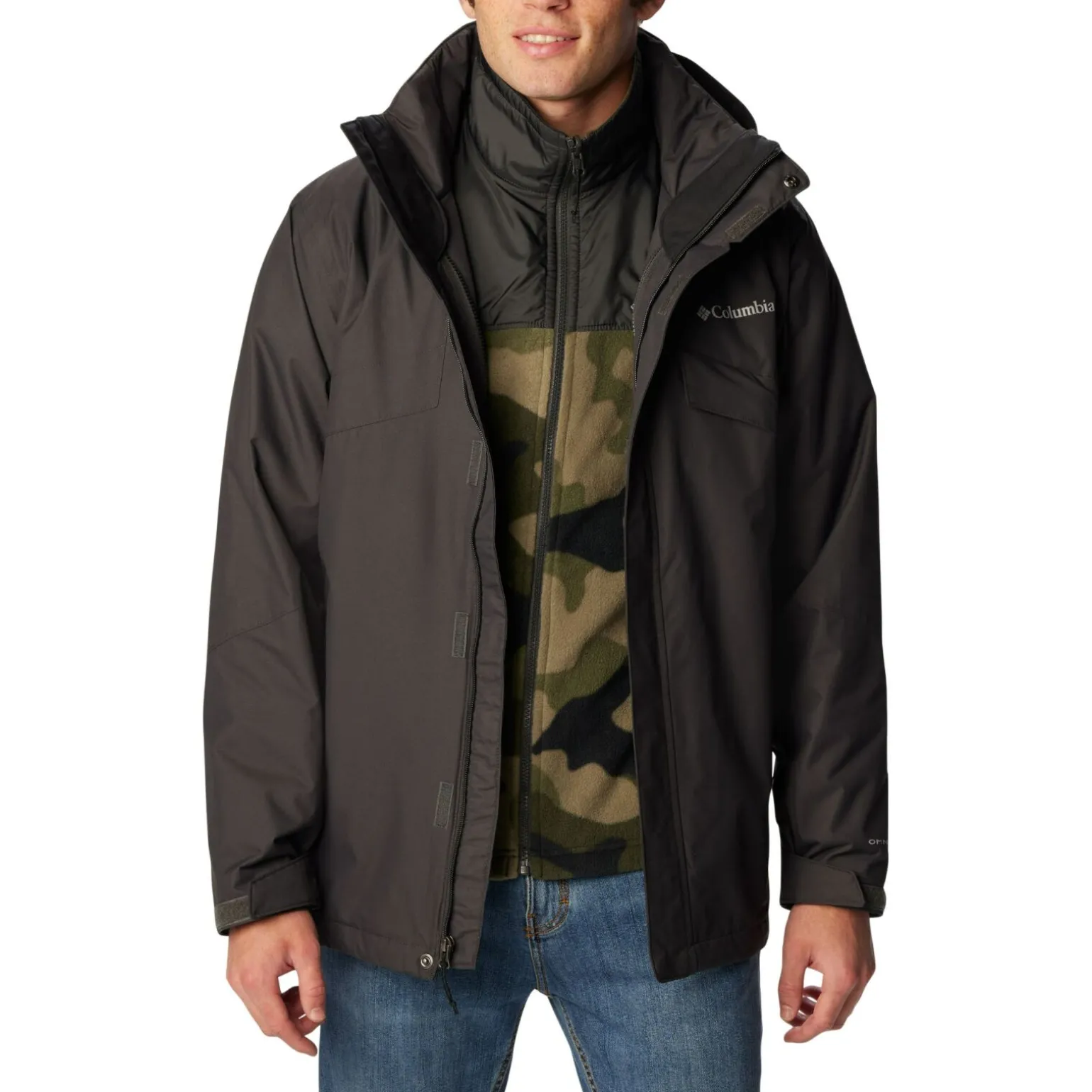 Columbia Bugaboo Ii Fleece Interchange Jacket