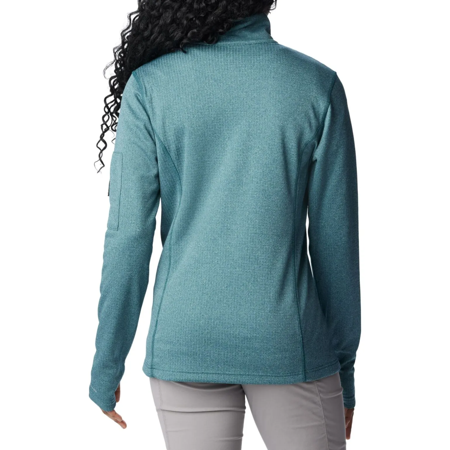 Columbia Park View Grid Fleece Zip Women's