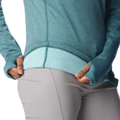 Columbia Park View Grid Fleece Zip Women's