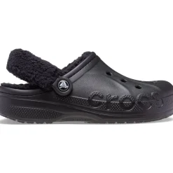 Crocs Baya Lined Fuzz Strap Clog