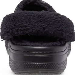 Crocs Baya Lined Fuzz Strap Clog