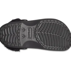 Crocs Baya Lined Fuzz Strap Clog