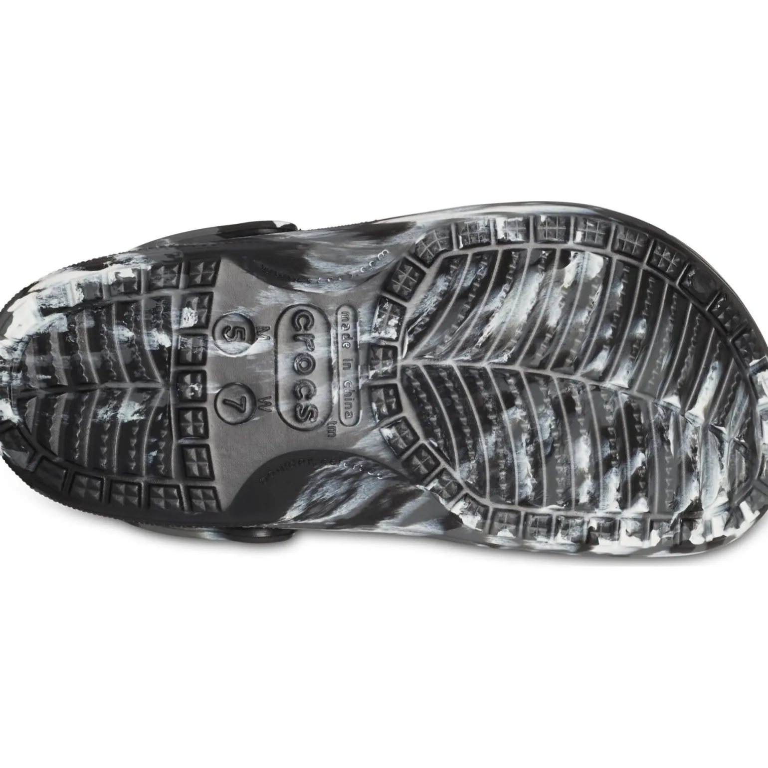 Crocs Baya Lined Marbled Clog