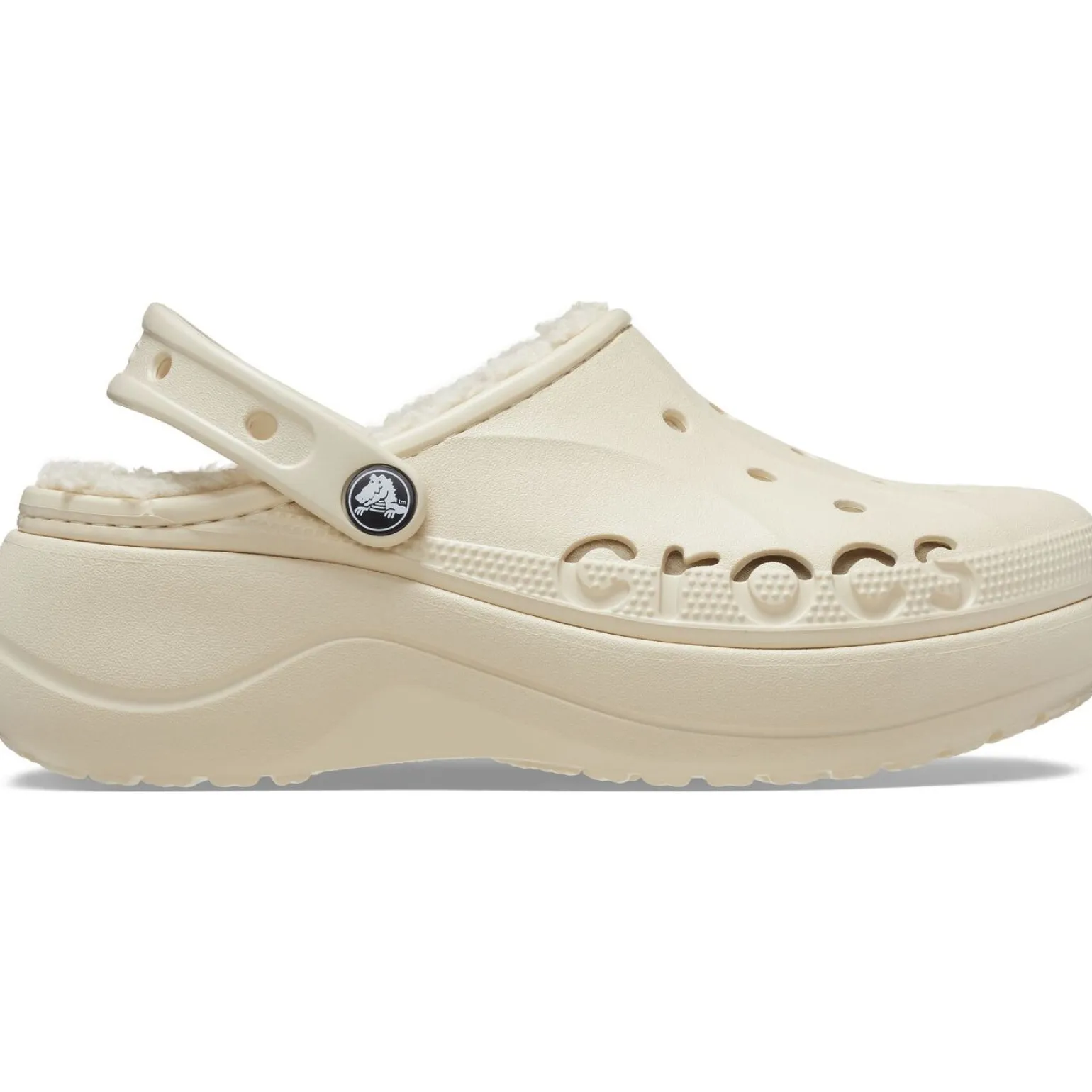 Crocs Baya Platform Lined Clog