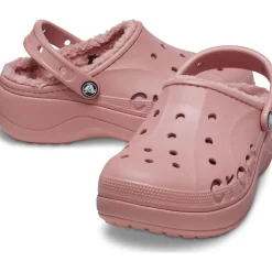 Crocs Baya Platform Lined Clog