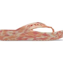 Crocs Baya Platform Marbled Flip