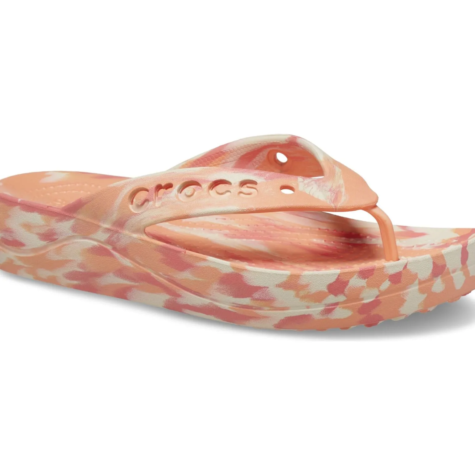 Crocs Baya Platform Marbled Flip