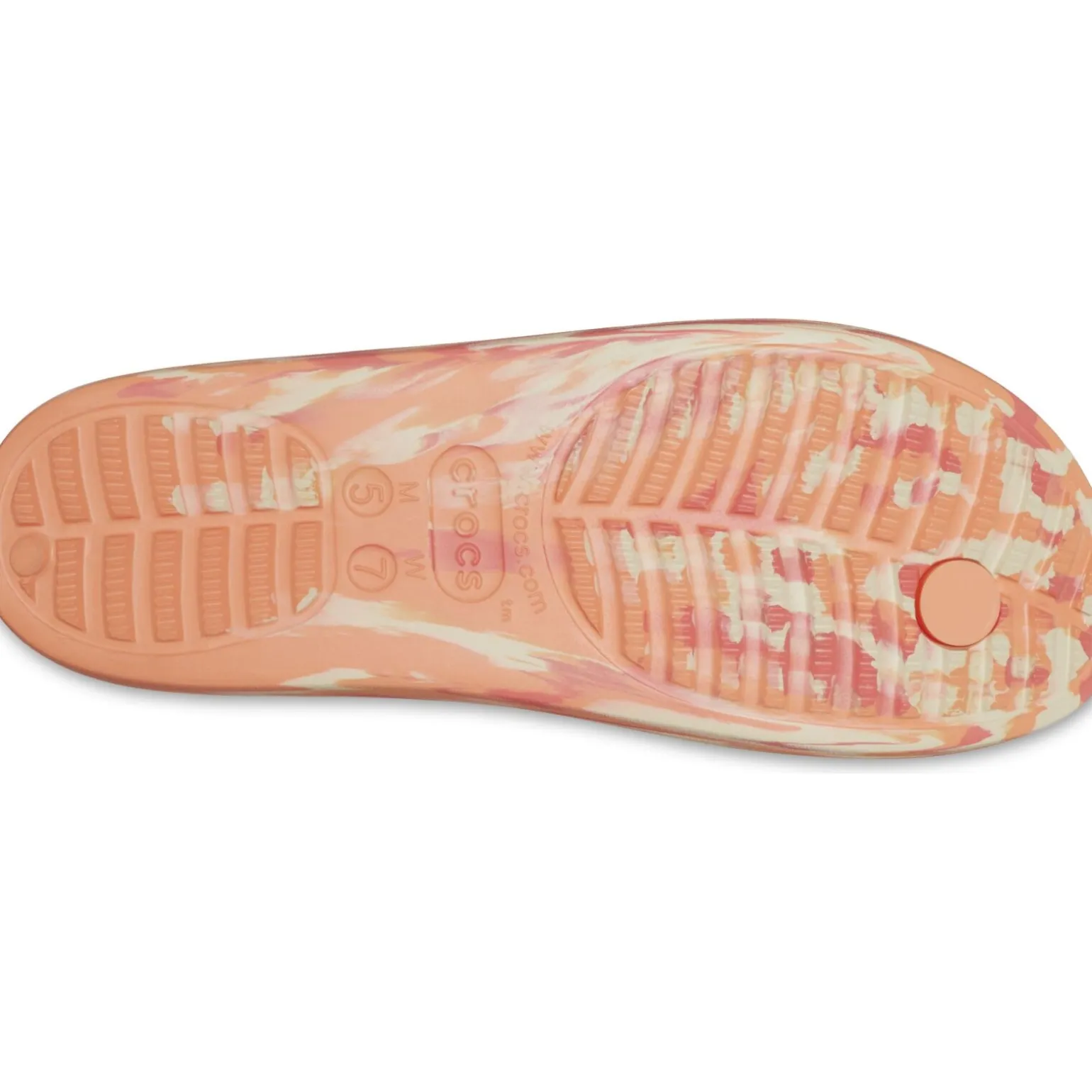 Crocs Baya Platform Marbled Flip
