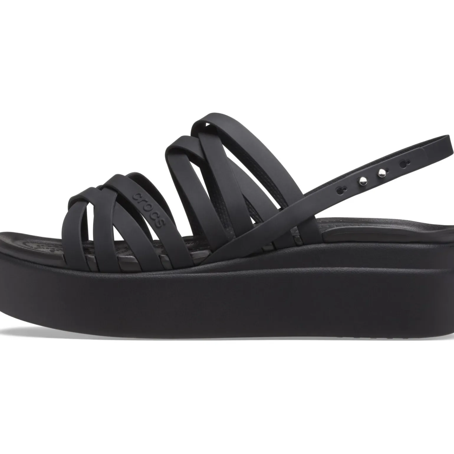 Crocs Brooklyn Strappy Low Wedge Women's