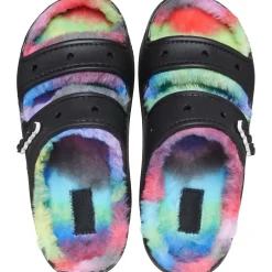Crocs Classic Cozzzy Spray Dye Sandal
