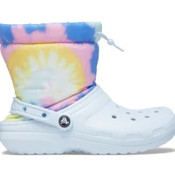 Crocs Classic Lined Neo Puff Tie Dye Boot