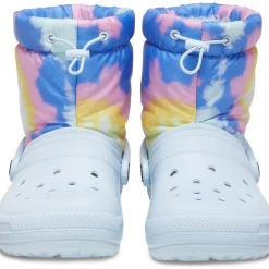 Crocs Classic Lined Neo Puff Tie Dye Boot