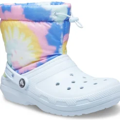Crocs Classic Lined Neo Puff Tie Dye Boot