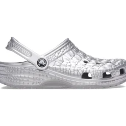 Crocs Classic Metallic Crocskin Clog 209093