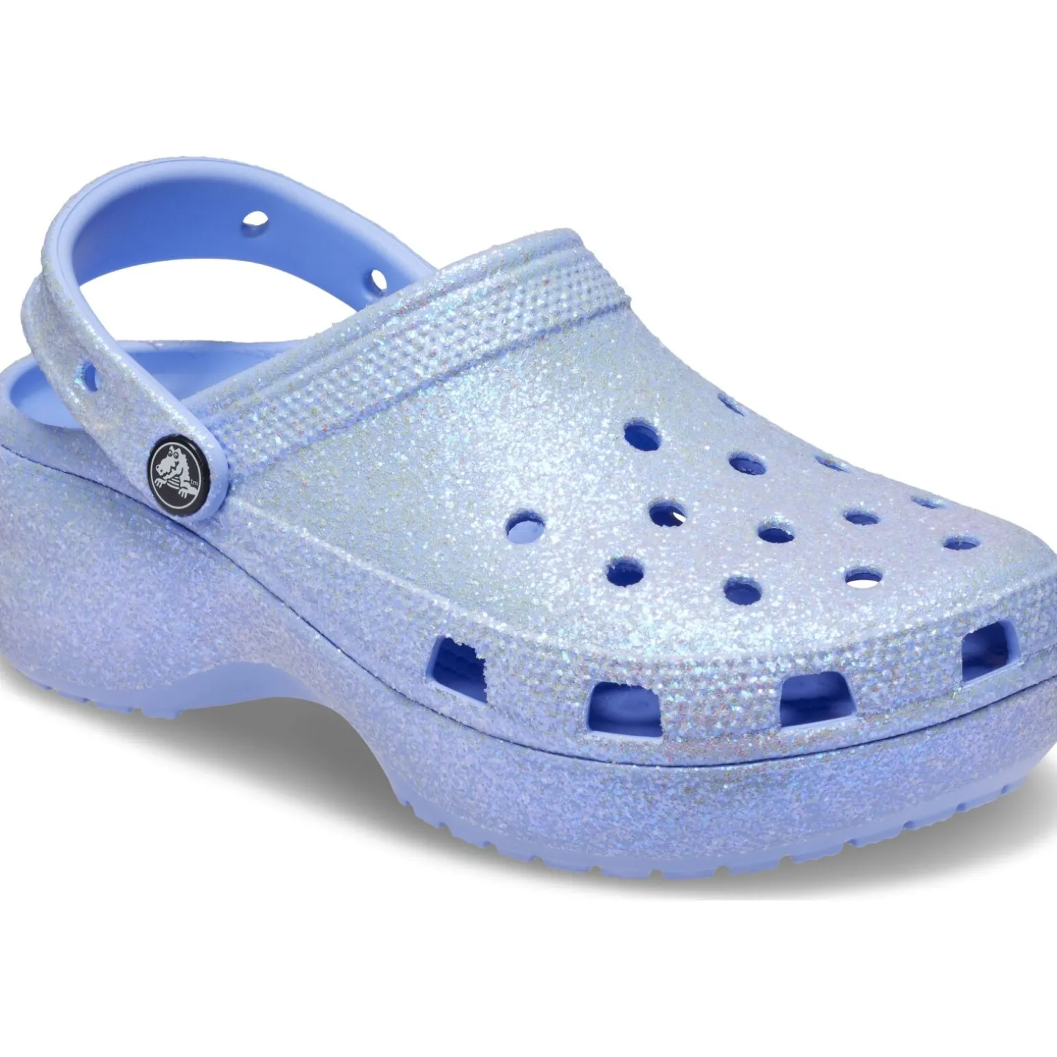 Crocs Classic Platform Glitter Clog W