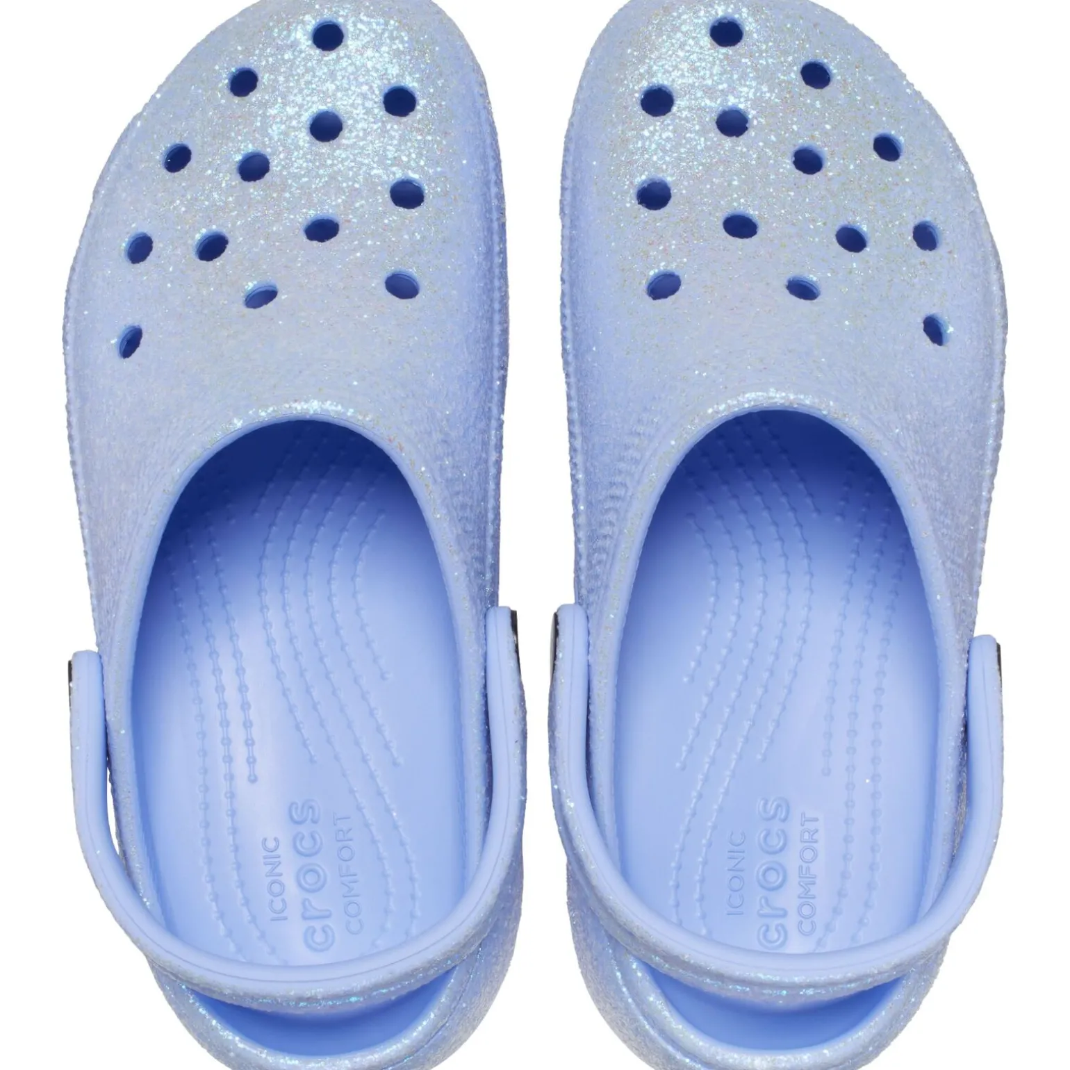 Crocs Classic Platform Glitter Clog W