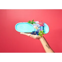 Crocs Classic Platform Palm Print Slide