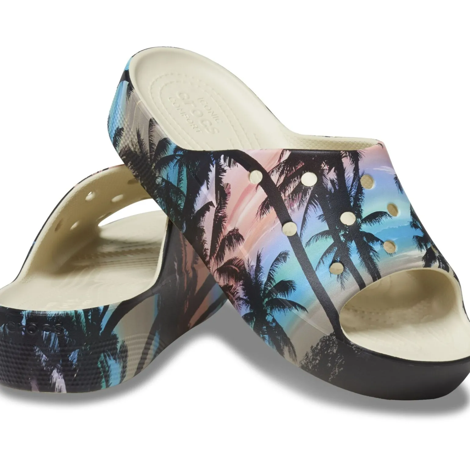 Crocs Classic Platform Retro Resort Slide