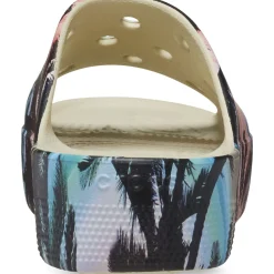 Crocs Classic Platform Retro Resort Slide