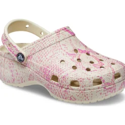 Crocs Classic Platform Snake Print Clog Women