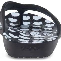 Crocs Kadee Ii Heart Print Flip W