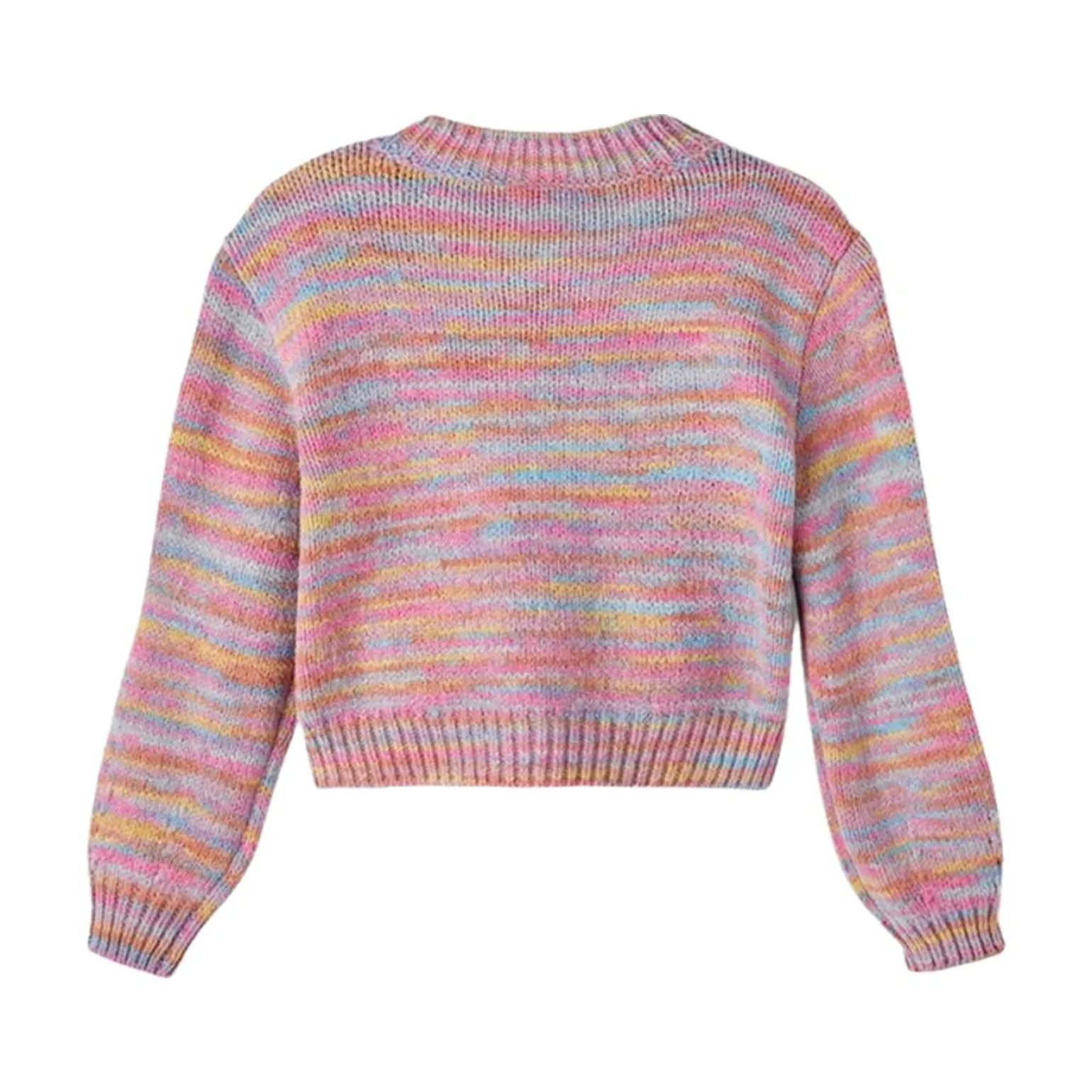 Name It Long Sleeved Short O-Neck Knit