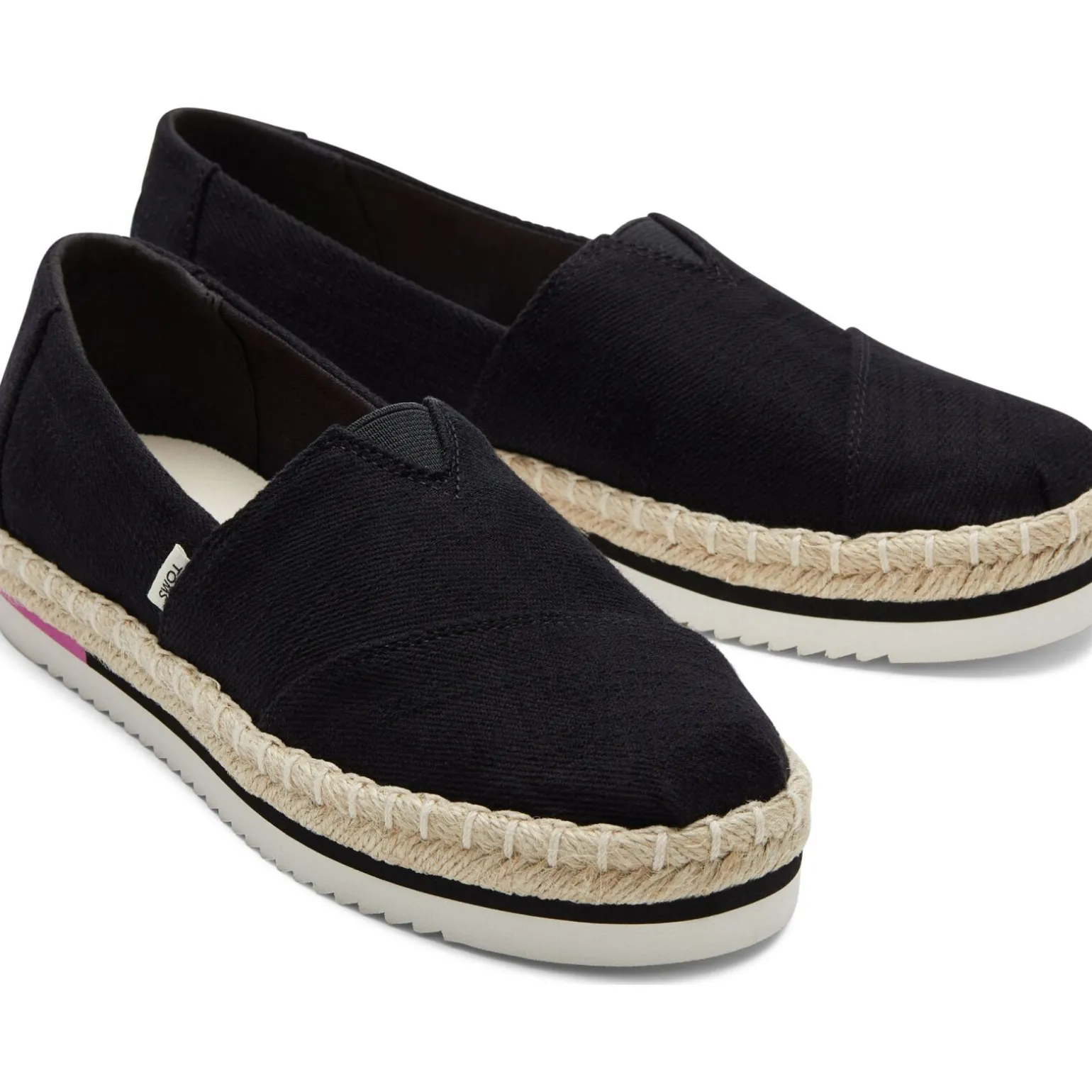 Toms Heavy Twill Women's Platform Rope Alpargata