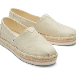 Toms Heavy Twill Women's Platform Rope Alpargata