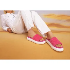 Toms Striped Terry Women Alpargata Mallow Slide
