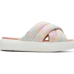 Toms Tiedye Repreve Jersey Mallow Crossover Sandal