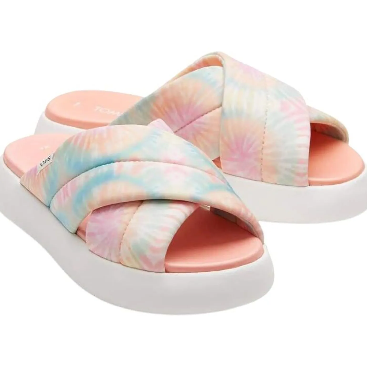 Toms Tiedye Repreve Jersey Mallow Crossover Sandal